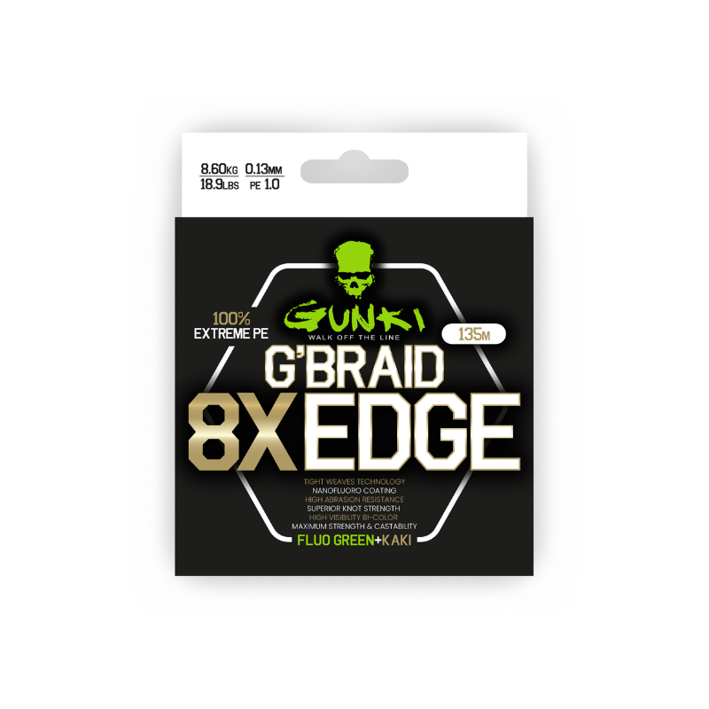 Gunki G'Braid 8X Edge