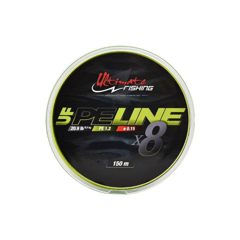 Tresse Ultimate Fishing PE Line Chartreuse