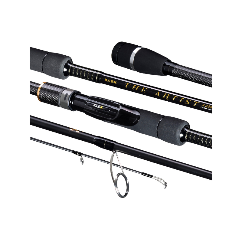 Canne Spinning Illex The Artist S 225 M Black Ops